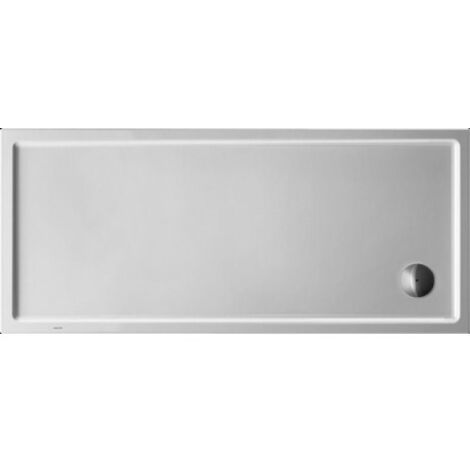 Receveur de douche rectangulaire STARCK SLIMLINEavec antidérapant 1600x700x60mm blanc