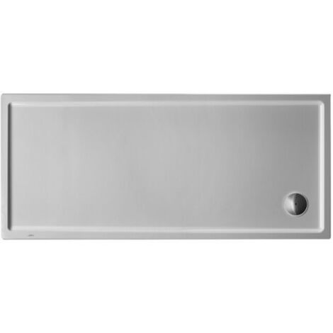 Receveur de douche rectangulaire STARCK SLIMLINEavec antidérapant 1700x800x60mm blanc