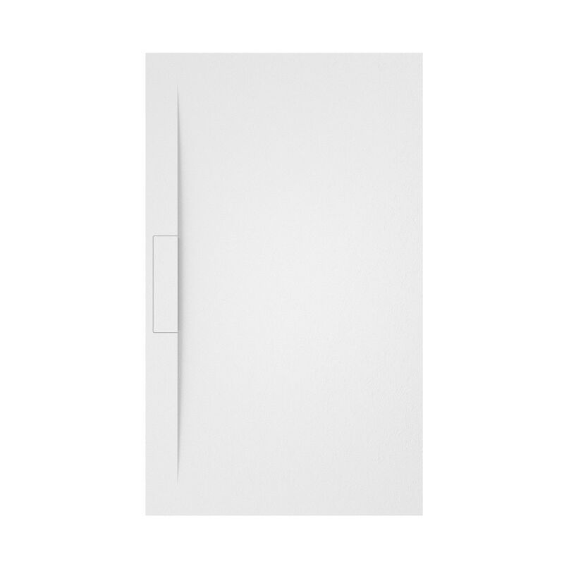 Receveur de douche Side avec siphon caché Blanc Mesure: 150x90