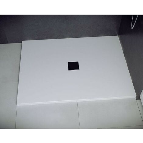 Receveur de douche TOP rectangulaire Blanc - 100 x 80cm