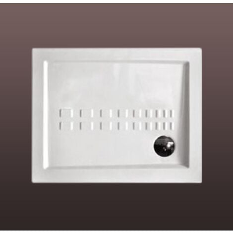 RECEVEUR DE DOUCHE TRADITIONNEL 100X80 EXTRA PLAT EN CÉRAMIQUE GAMME LINEA