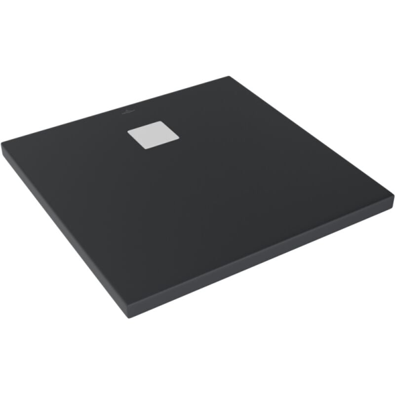 Receveur découpable 80 X 80 VILLEROY ET BOCH Exclusive carre anthracite