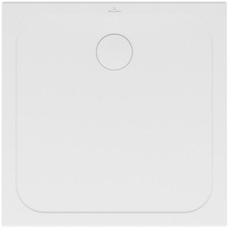 Receveur douche 1000x1000x35mm Lifetime Plus Carré Matériau céramique Coloris Blanc catégorie antidérapante B (PN18)