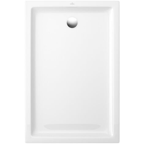 Receveur douche 800x1000x60mm O.novo Plus Rectangulaire Matériau céramique Coloris Blanc catégorie antidérapante B (PN18)