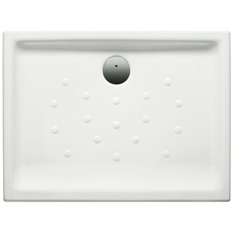 Receveur de douche en porcelaine blanche avec fond antidérapant MALTA - ROCA Dimensions : 1200x800 mm