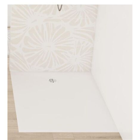 Receveur extra-plat 140X90 Kinesurf Nova Blanc anti dérapant - KINEDO RD1242AD