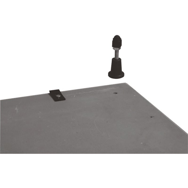 Lot de 6 pieds receveur de douche réglables de 8 à 10cm - Largeurs 140 et 160cm, 2 lots nécessaires