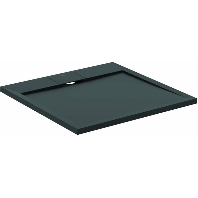 Ideal Standard i.Life - Receveur de douche 80x80 cm, Anti-Slip, noir T5229FV