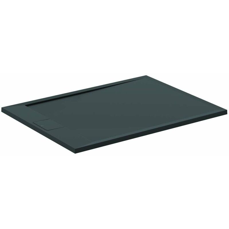Ideal Standard - i.Life - Receveur de douche 120x80 cm, Anti-Slip, noir T5220FV