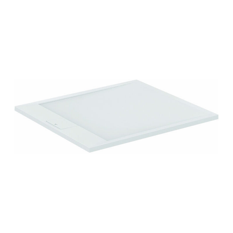 Ideal Standard - Receveur de douche extra plat - Ultra Flat s i.life - Idéal Standard - 100 x 90 cm - Blanc pur effet pierre