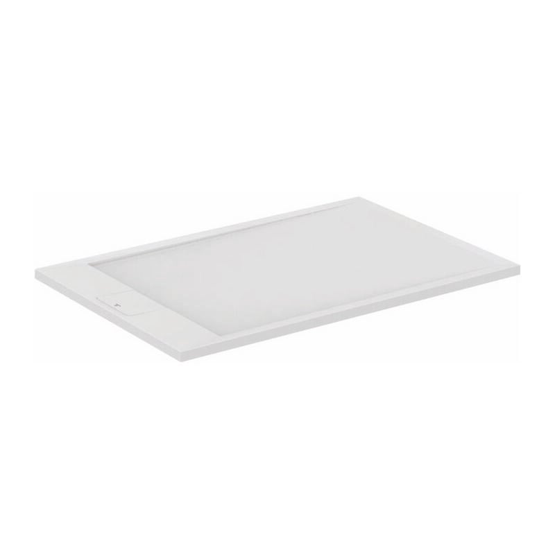 Receveur de douche extra plat - Ultra Flat s i.life - Idéal Standard - 120 x 90 cm - Blanc pur effet pierre