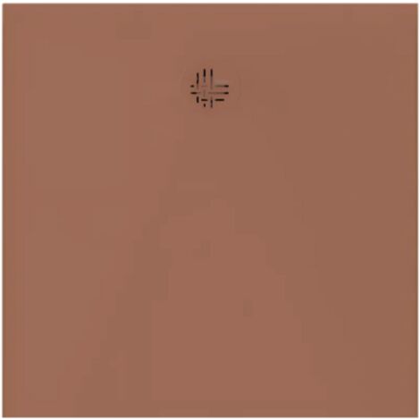 Receveur KINEDO Kinesurf Nova 80X80 Terracotta mat