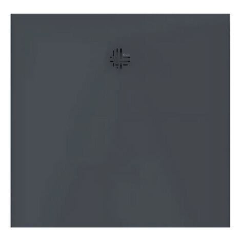 Receveur KINEDO Kinesurf Nova 90X90 gris anthracite