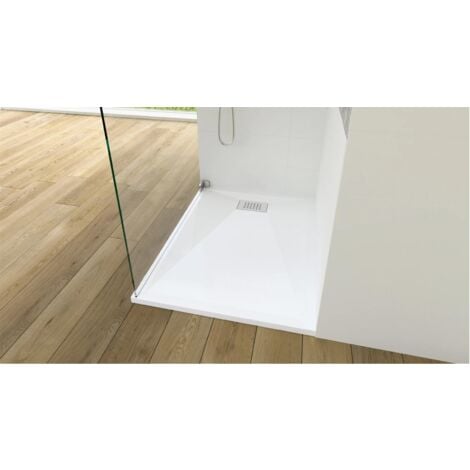Receveur de douche extra-plat - Kinesurf - Kinedo - Blanc