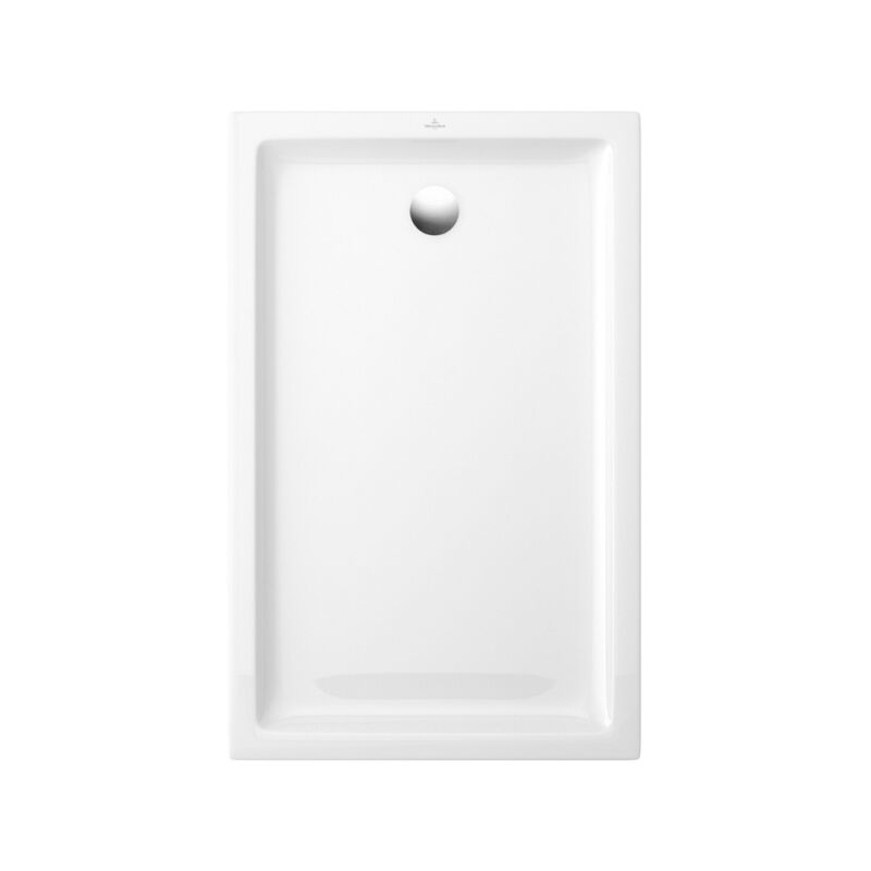 Villeroy&boch - Receveur antidérapant villeroy et boch 100 x 80 o Novo Plus céramique rectangle blanc
