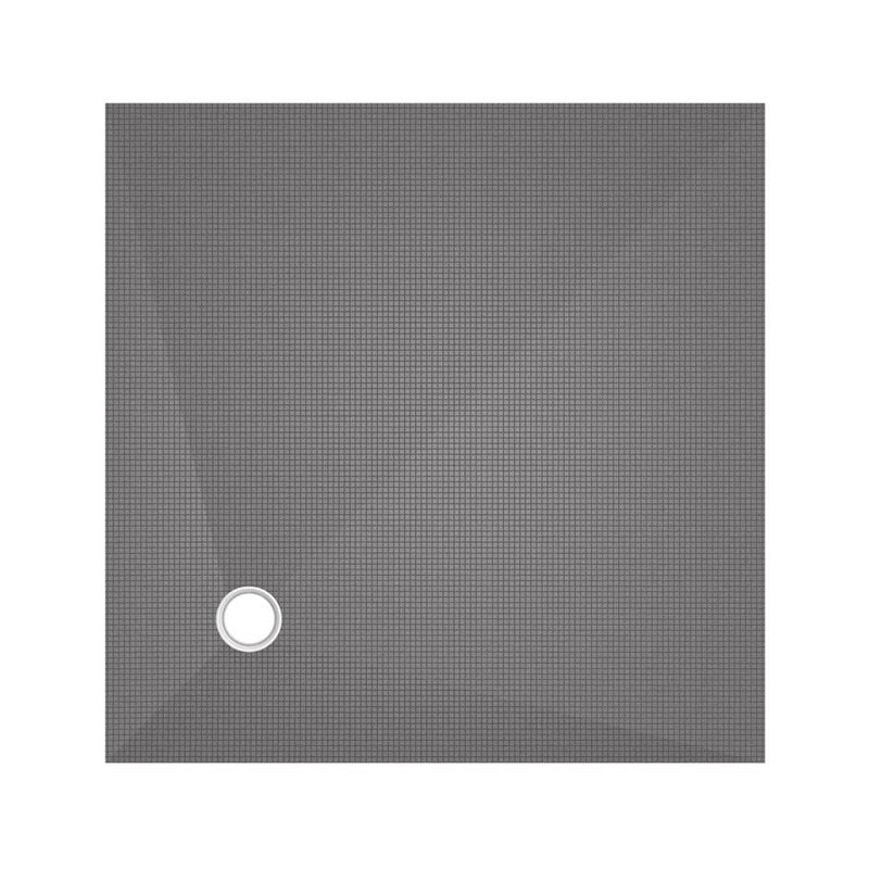 Wedi - Receveur à carreler fundo primo écoulement excentré - Receveur rectangulaire à écoulement excentré 2000 x 1000 x 40 mm