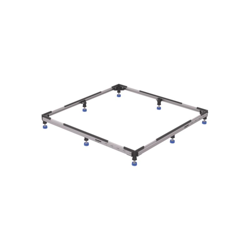 Kaldewei - pied de douche pied Rahmen 530000120000 réglage de la taille à max. 90 x 90 cm