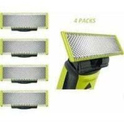 Rechange pour rasoir Philips, Lot de 4 （Compatibilité）