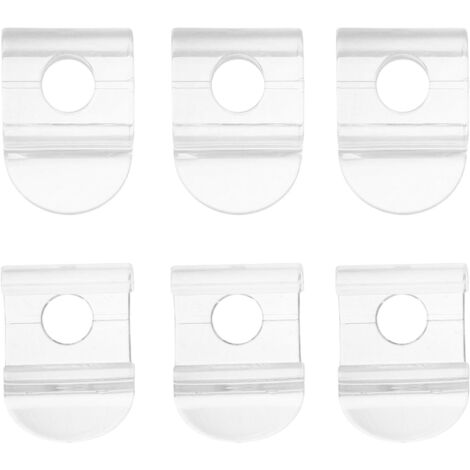 Rechange pour Stores Poignes Transparentes Clips de Fixation