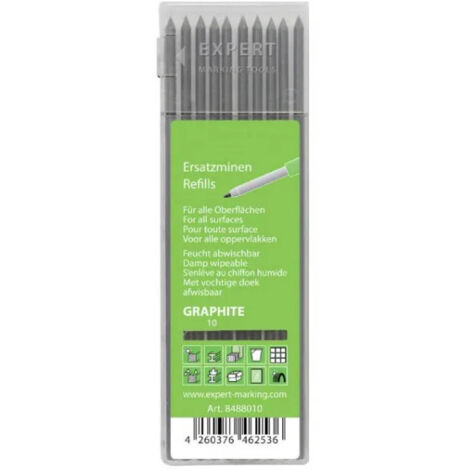 Recharge 10 mines graphite 125x2.8mm.