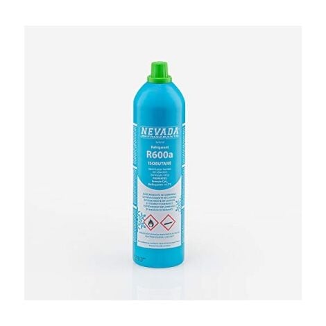 AUTRES Recharge de gaz R600A 750 ml/420 gr pour Réfrigérateur Multi-marques C00089700