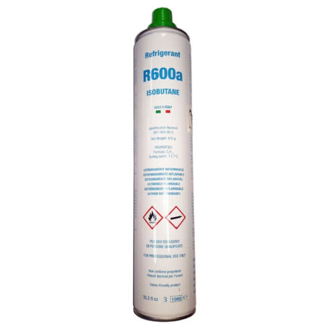 Recharge de gaz r600a c00089700