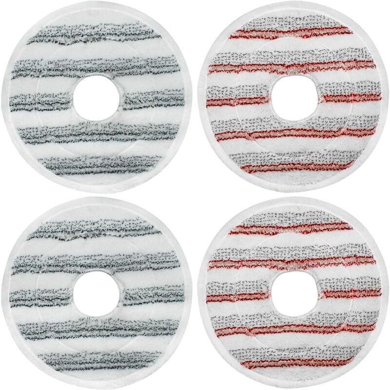 Recharge de Serpillere en Microfibres pour Vileda Spin and Clean Mop, Tête de Serpillière de Remplacement Lavables et Réutilisables 161822