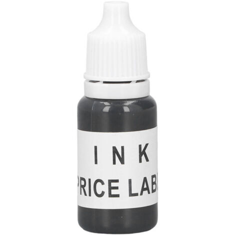 Recharge d'encre noire 10ML pour machine à étiqueter - Rouleau encre carbone de remplacement
