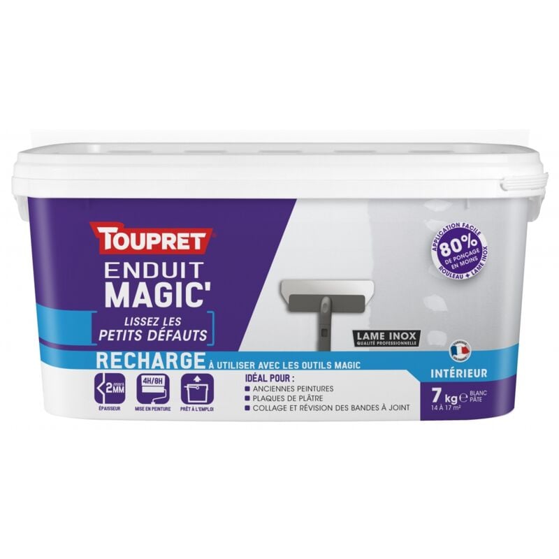 Recharge Magic'Lisser les petits défauts 7 kg - Toupret