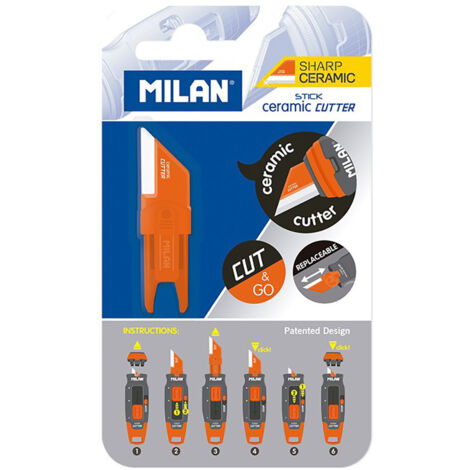 Recharge Lame Ceramique Cutter Stick Milan