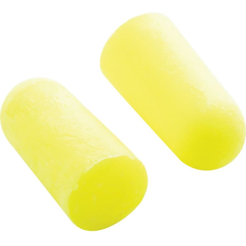 PD-01-010 Soft Neon Yellow Plugs (Pk-500) - 3m Ear