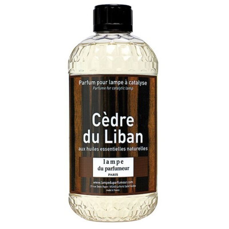 LAMPE DU PARFUMEUR - Recharge pour lampe 500 ml cèdre du Liban