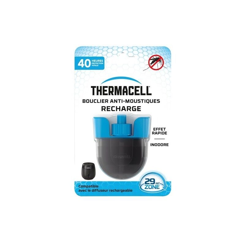Thermacell - Bouclier anti moustiques recharge 40 h