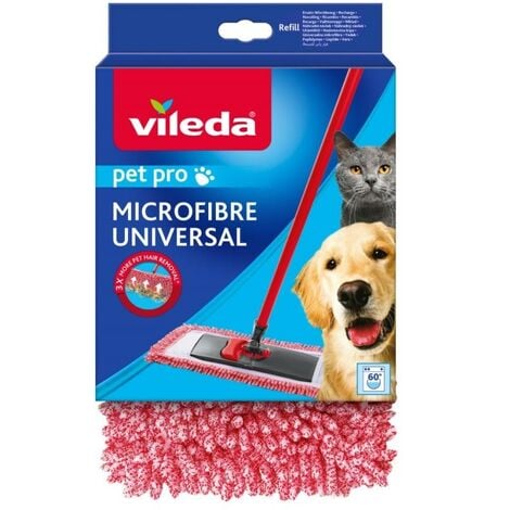Recharge pour vadrouille à cheveux et à pelage Vileda Pet Pro
