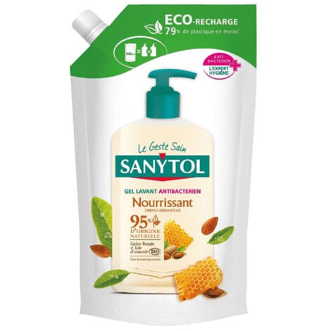 Recharge Savon Antibactérien Nourrissant Sanytol 500ml - Sanytol
