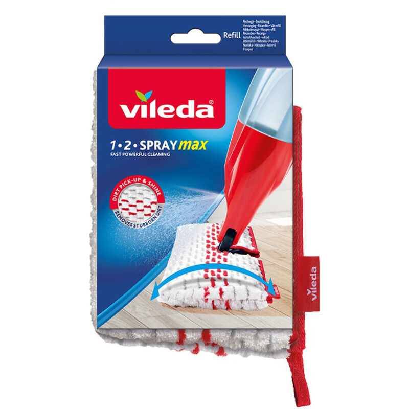 Vileda - Recharge système de lavage 1-2 spray max 164016