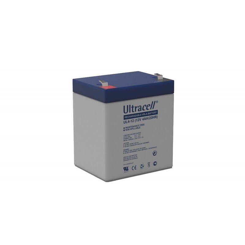 Ultracell - Batterie plomb étanche UL4-12 12v 4ah