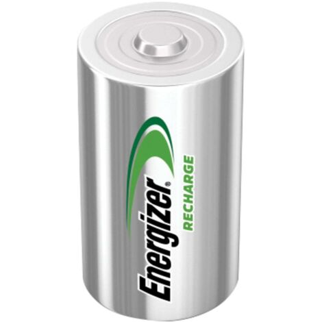 Rechargeable C Cell Batteries (RC2500mAh, Pack of 2) - High-Capacity Power Plus Batteries for RC Devices