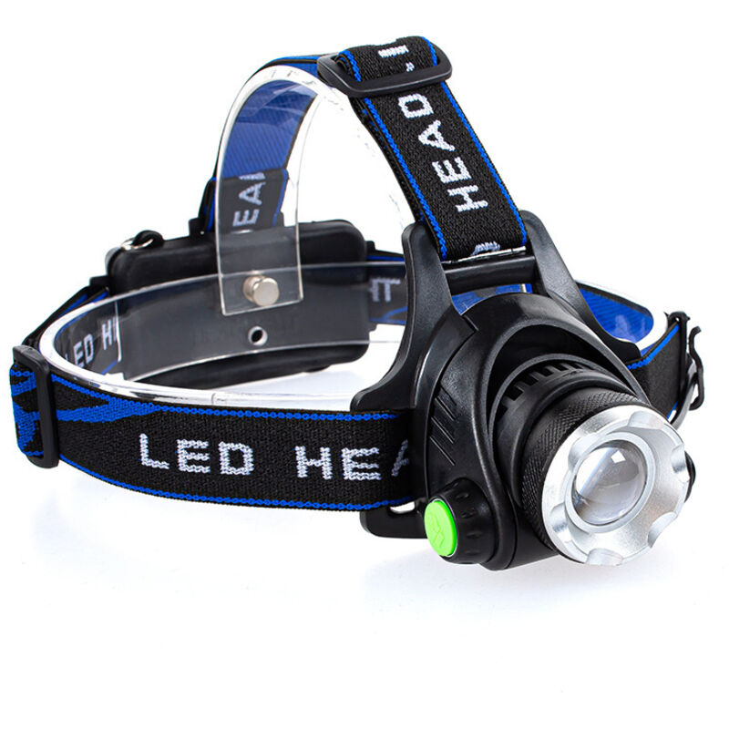Rechargeable Capteur de mouvement Super Bright Phares de chasse Zoomable 3 modes Lampe frontale