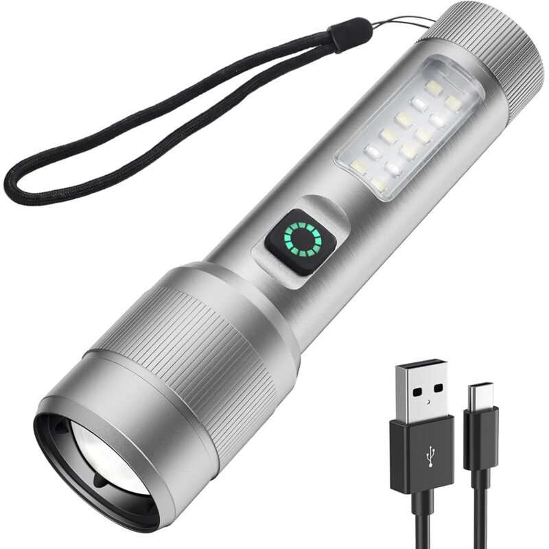 Image of Rechargeable high-lumen flashlight, 5000 lumens super&hellip;