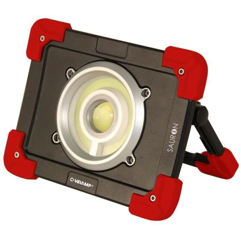 Rechargeable LED Spotlight - VELAMP - SAURON - 20W - 1200 lm - Outdoor