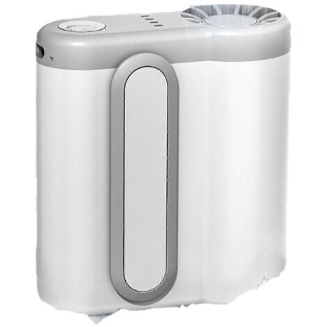 Rechargeable Mini Waist Fan, Powerful 4-Speed Portable Belt Fan--