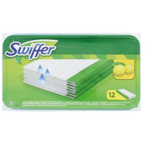 Recharges de balai à franges Swiffer Lemon 12 pièces.