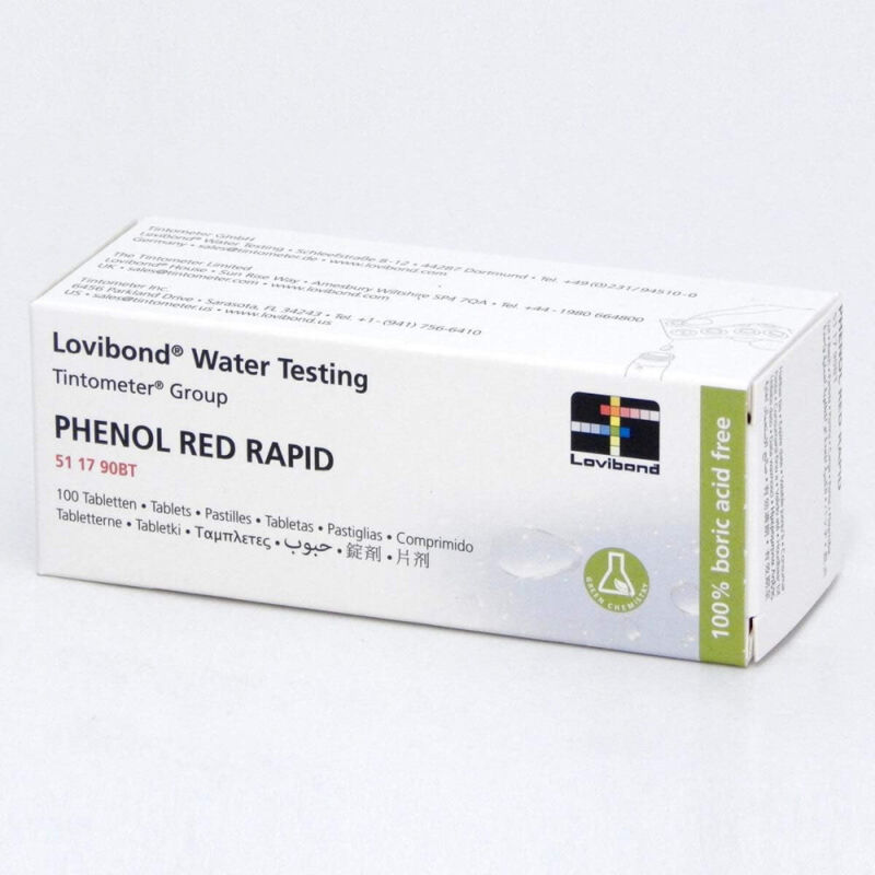 Lovibond - Recharges Testeur Pastilles pH (les 100) - Phenol