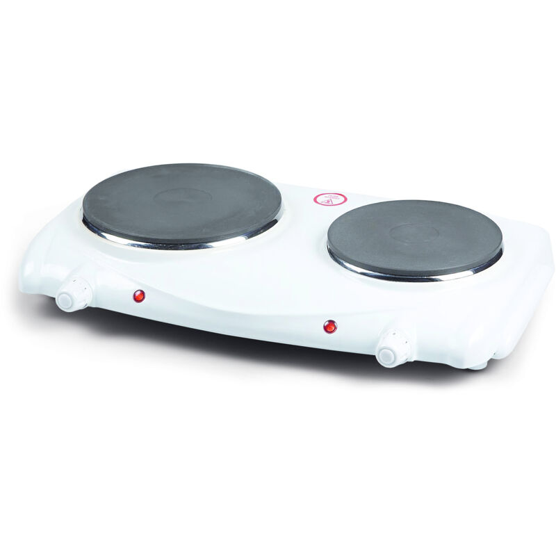 PM1 - Rechaud 2 plaques electriques 1000 w et 1500 w Domo DO310KP