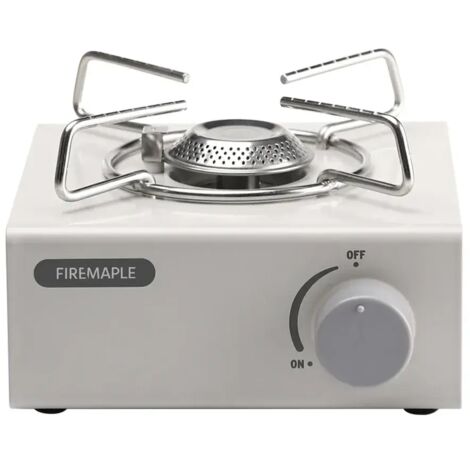 Réchaud à butane portable Fire Maple LAC, mini brûleur de camping, réchaud de camping à cassette pour la randonnée et les activités de plein air, avec étui de transport.