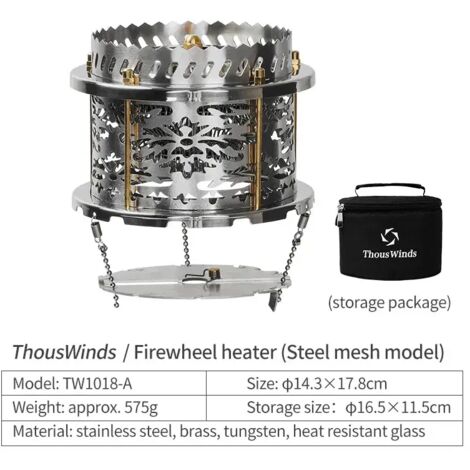 Réchaud à gaz de camping Thousand Winds, réchaud à gaz butane d'extérieur, réchaud de camping multifonction, accessoires de randonnée et de camping, réchauds de cuisine portables