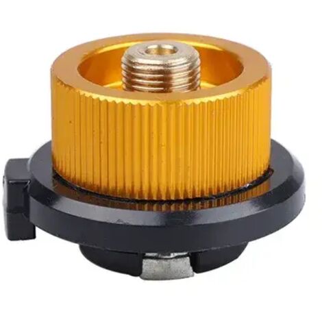 Réchaud à gaz d'extérieur, adaptateur de recharge de propane pour réchaud de camping, brûleur pour bouteille plate de GPL, coupleur de conteneur, adaptateur pour réchaud de cuisine portable à tube mét