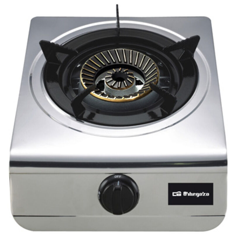réchaud à gaz Orbegozo FO-1700 1 Fourneau Acier inoxydable