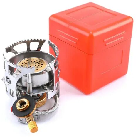 Réchaud à gaz portable pour camping et tourisme, grande puissance, ustensiles de cuisine, fourneau, barbecue, fournitures touristiques et de loisirs de plein air.